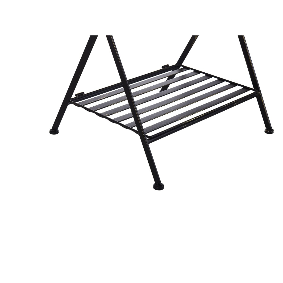 Stolik pomocniczy metalowy czarny ANCUD