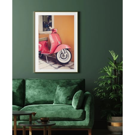Poster Story, Plakat, Obraz - Stara Vespa, wymiary 21 x 30 cm