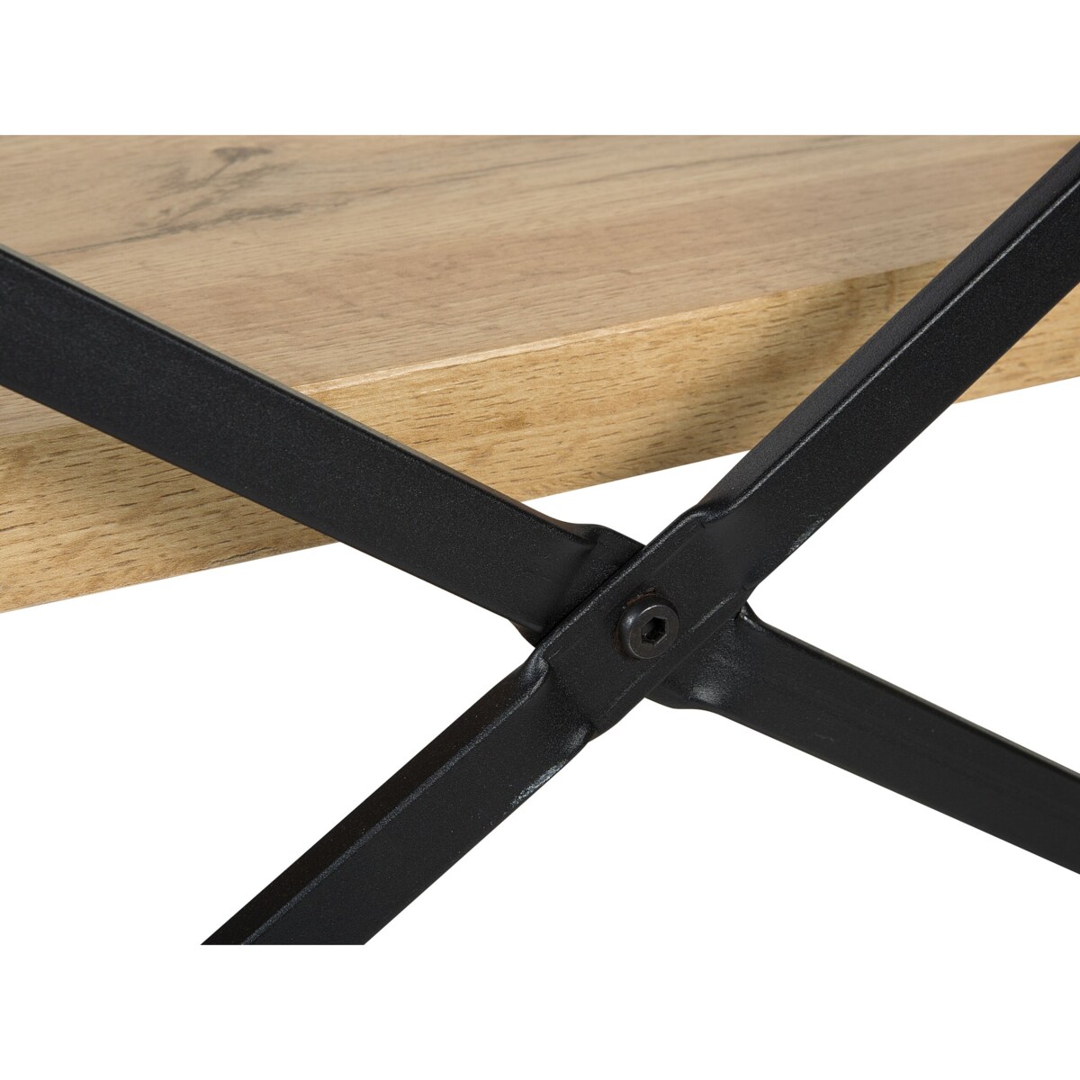 Regał 3 półki jasne drewno TIMBER