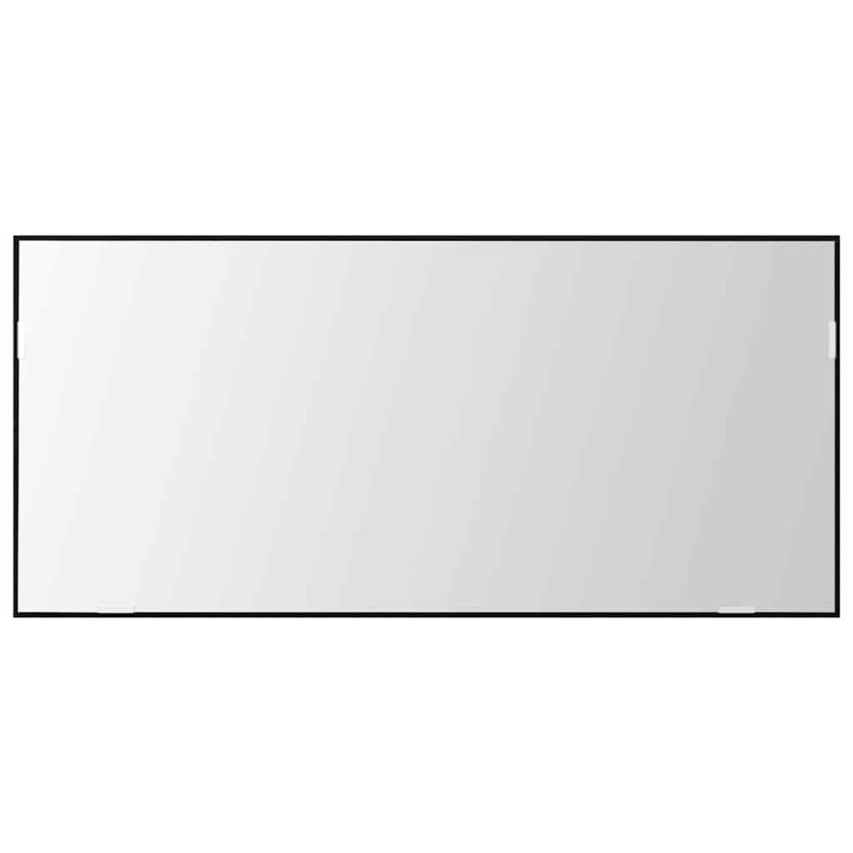 vidaXL Lustro łazienkowe Z lustrem Czarny dąb 80 x 8.5 x 37 cm