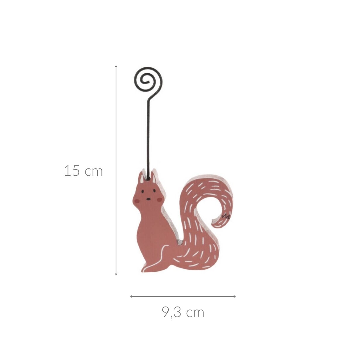 Stojak na karteczki, podstawa zwierzak, 9,3 x 2 x 15 cm