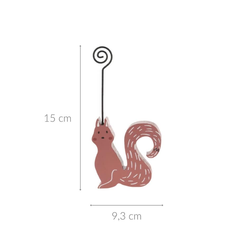 Stojak na karteczki, podstawa zwierzak, 9,3 x 2 x 15 cm