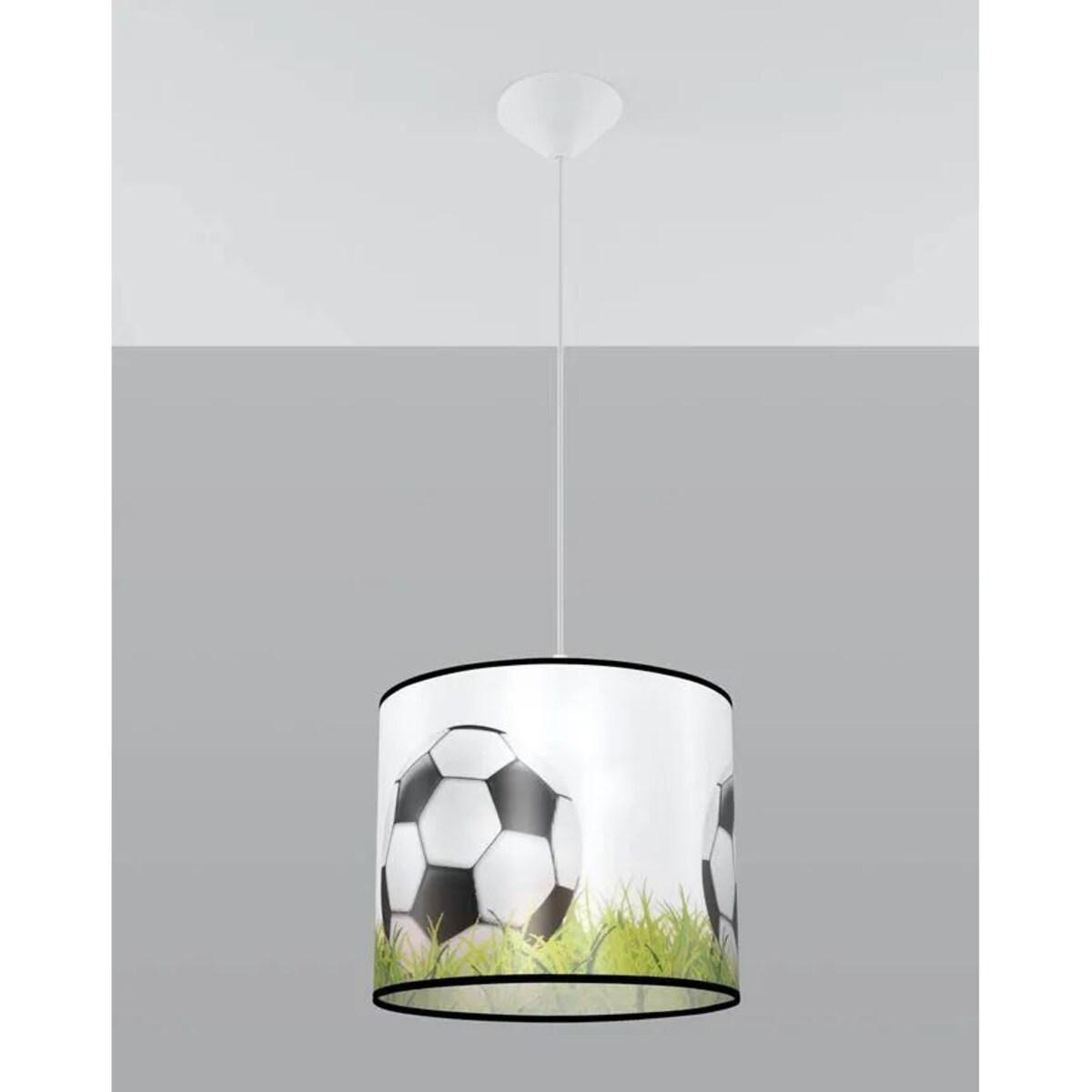 Lampa wisząca PIŁKA C 30 biała