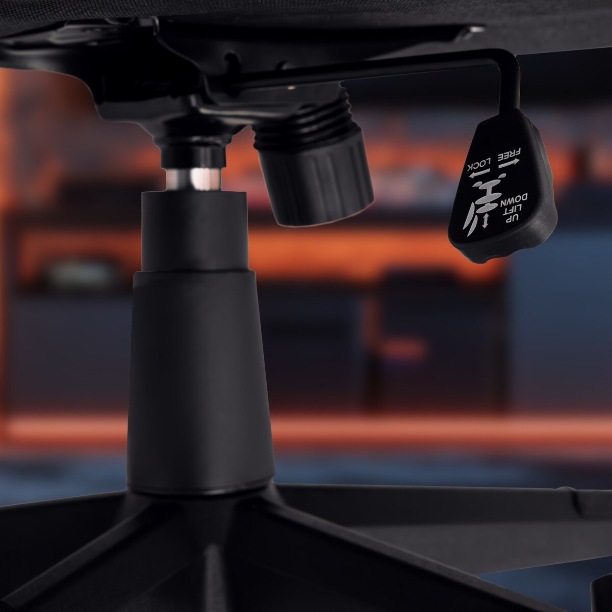 Fotel gamingowy regulowany Aragon biurowy dla GRACZA obrotowy krzesło