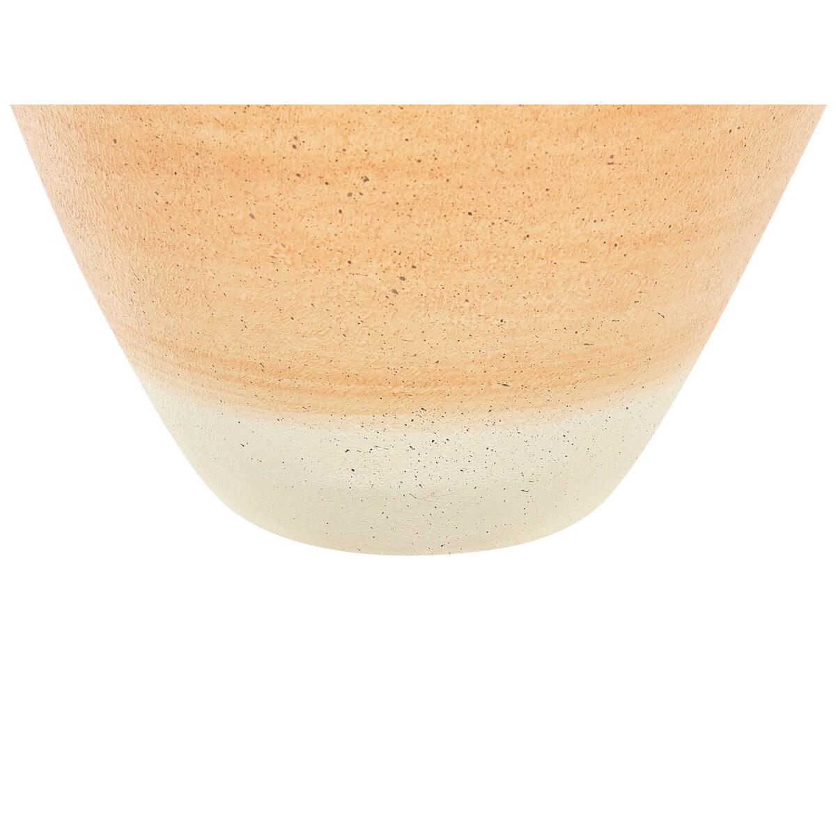 Wazon dekoracyjny z terakoty 34 cm pomarańczowy SKIONE