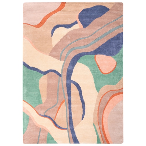 Dywan ALMORA Kolorowy 160 x 230 cm Wiskoza