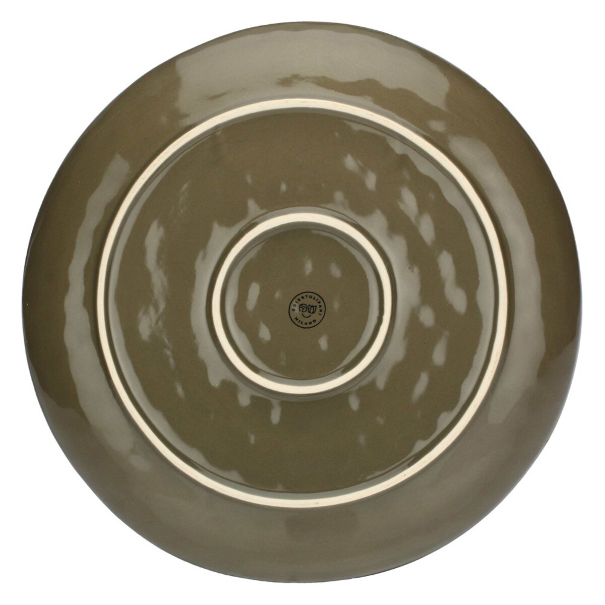 Zestaw 2 półmisków okrągłych Concerto Grigio Tortora - Szaro-brązowy, 32 cm