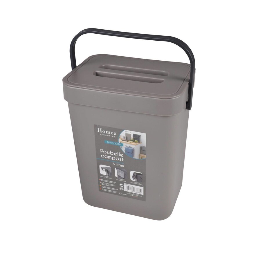 Kompostownik domowy z uchwytem, 5l