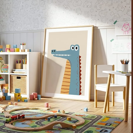 plakat pan krokodyl 70x100