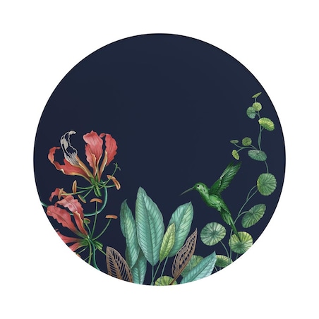 Talerz płaski granatowy Avarua, 27 cm, Villeroy & Boch