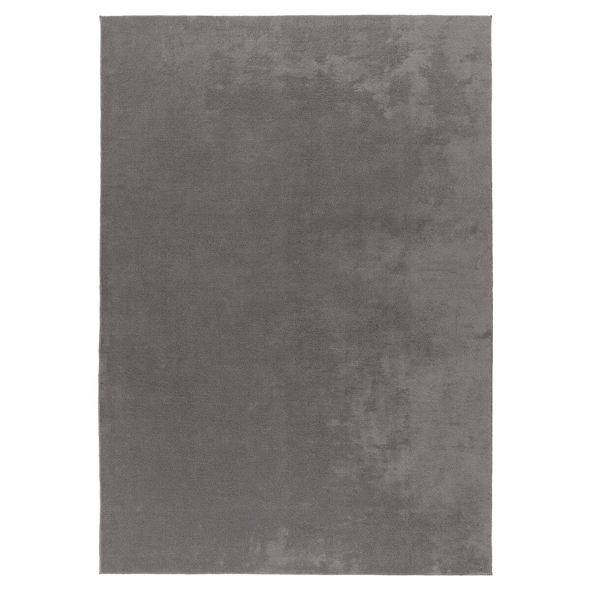 Dywan Jednokolorowy zmywalny antypoślizgowy miękki Calmia Ciemnoszary 160x220