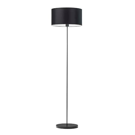 Lampa stojąca podłogowa z abażurem walec 40cm BLUES