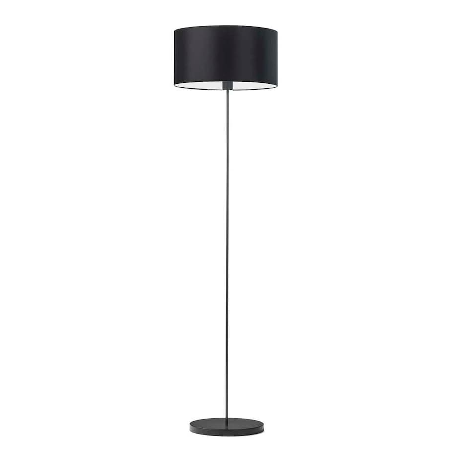 Lampa stojąca podłogowa z abażurem walec 40cm BLUES