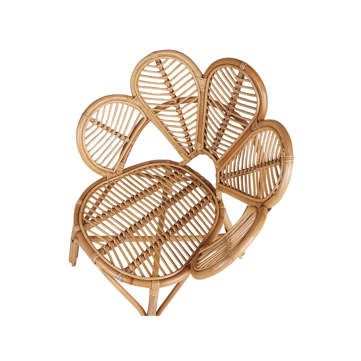 Fotel paw rattanowy naturalny FLORENTINE II