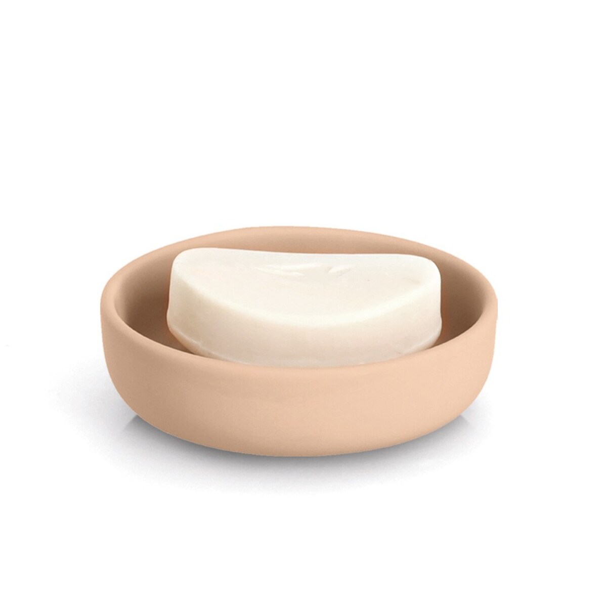 Mydelniczka ceramiczna Ø 11,2 cm ALMOND beżowa