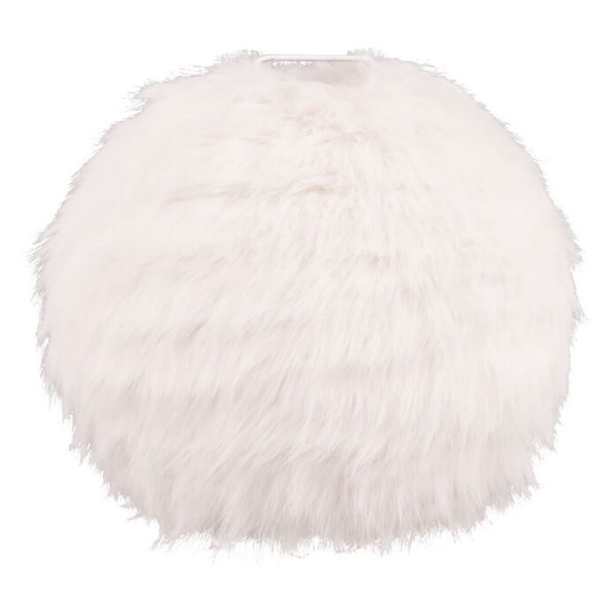 Pluszowa lampka stołowa Furry R51581001 RL Light do sypialni biały