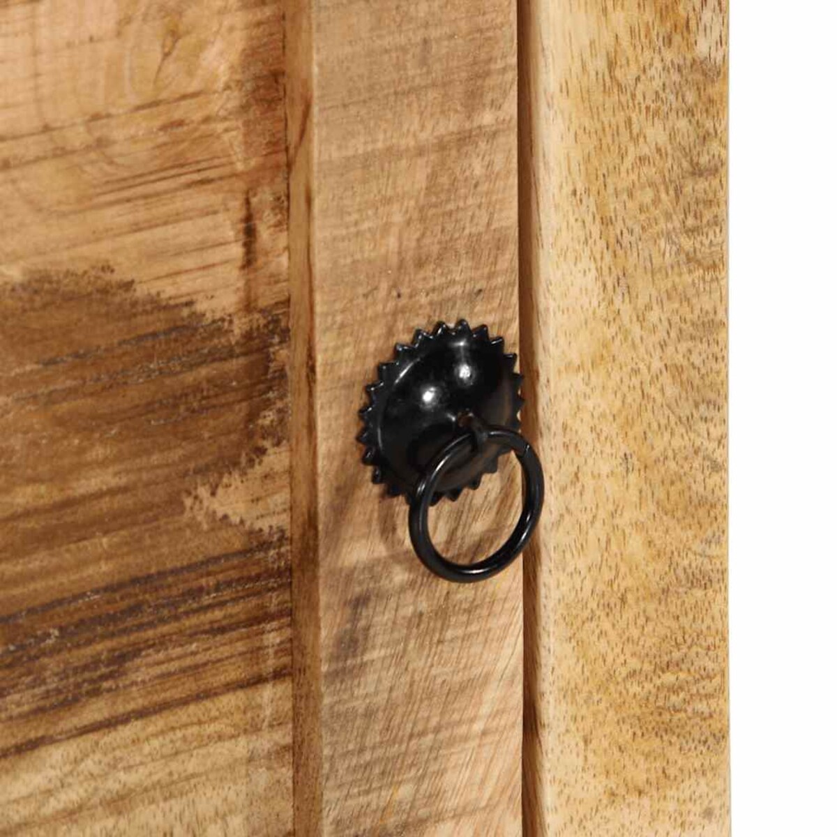 vidaXL Szafka nocna 40x32x46 cm Drewno lite Surowe Mango