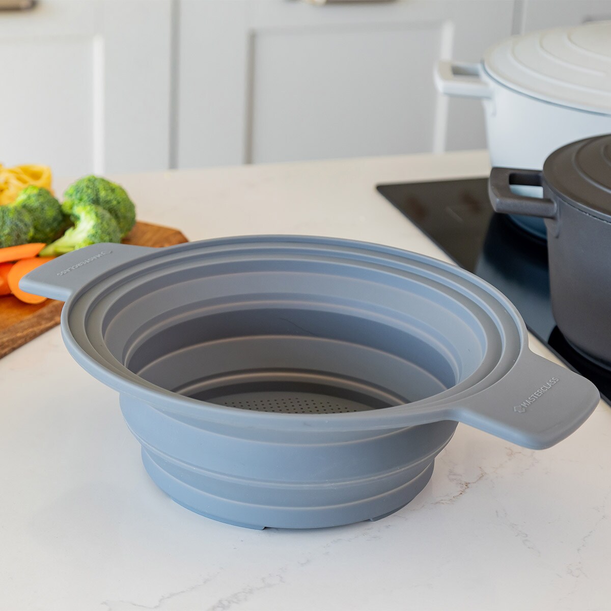 Durszlak silikonowy, składany / MasterClass