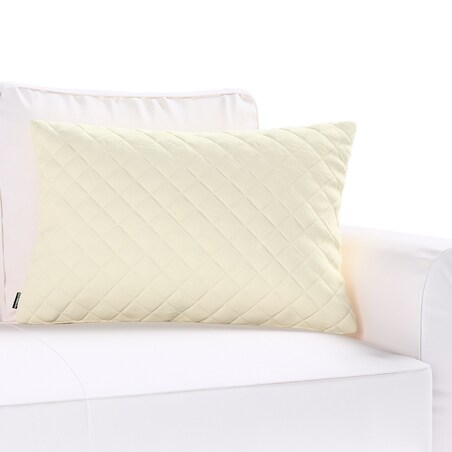 Poszewka Kinga pikowana 60 x 40 cm 60x40 śmietankowa biel