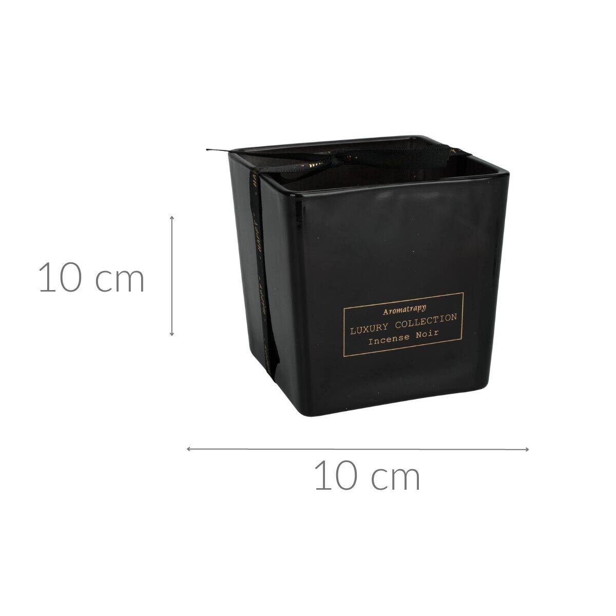 Świeca zapachowa, dekoracyjna, w szklanym opakowaniu