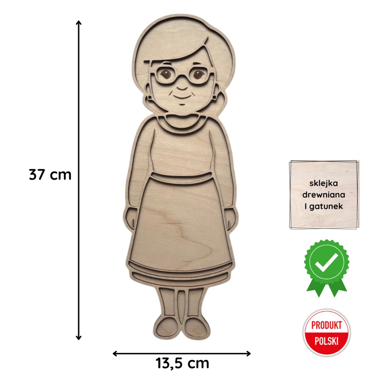 Wysypywanka sensoryczna XXL - Babcia