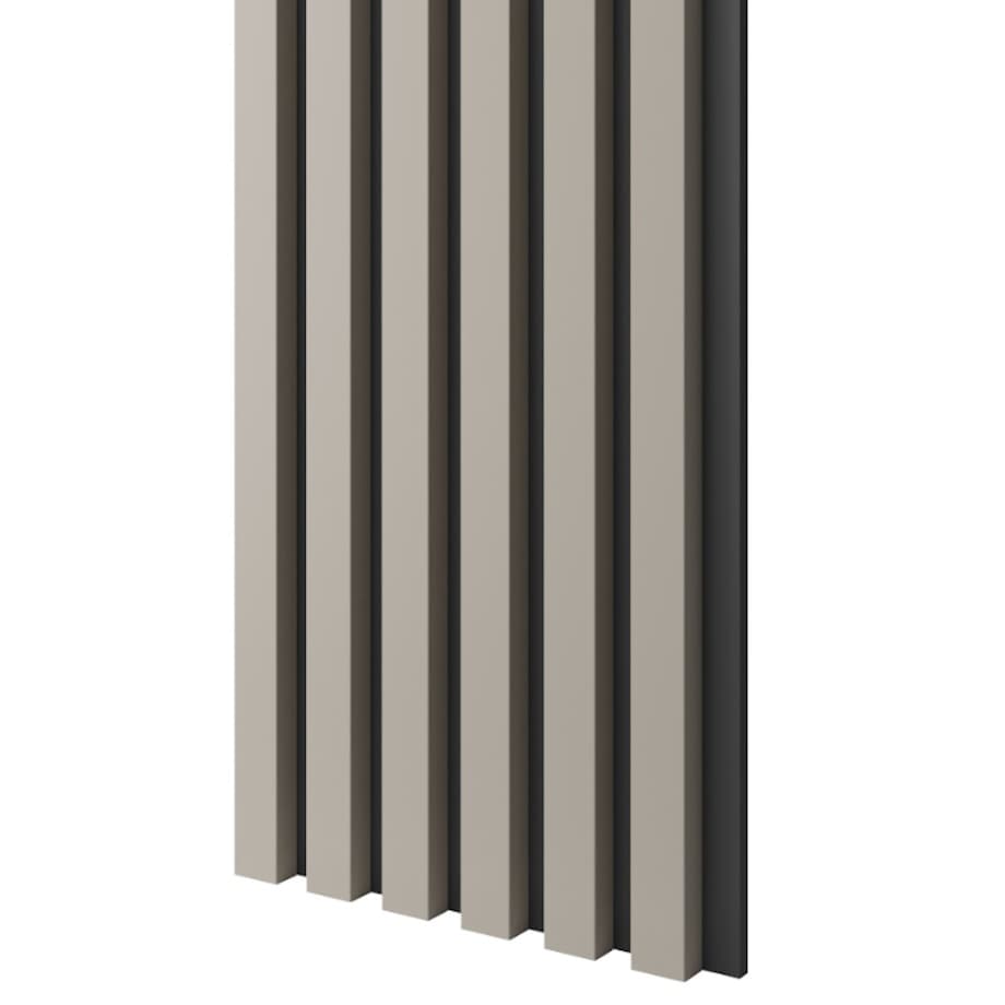 LAMELE SLIM NA PŁYCIE MDF - PIASKOWY BEŻ