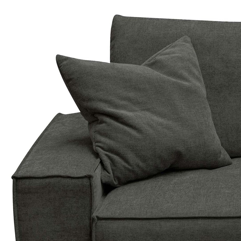 Melow 3-osobowa rozkładana sofa - antracytowa
