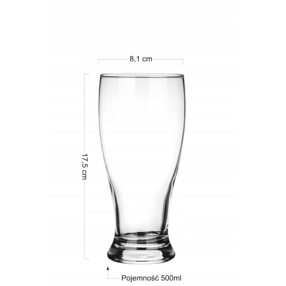 KUFEL SZKLANKA DO PIWA, 500ml, DUŻY POJEMNY