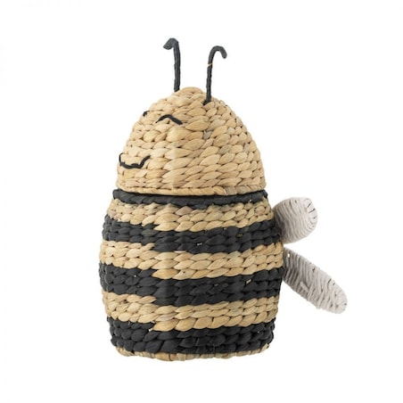 Kosz na zabawki HONEYBEE z pokrywą 30x20x18 cm