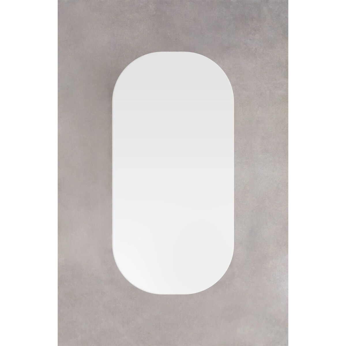 Stół owalny biały, glossy, 200x105 cm z MDF Milford