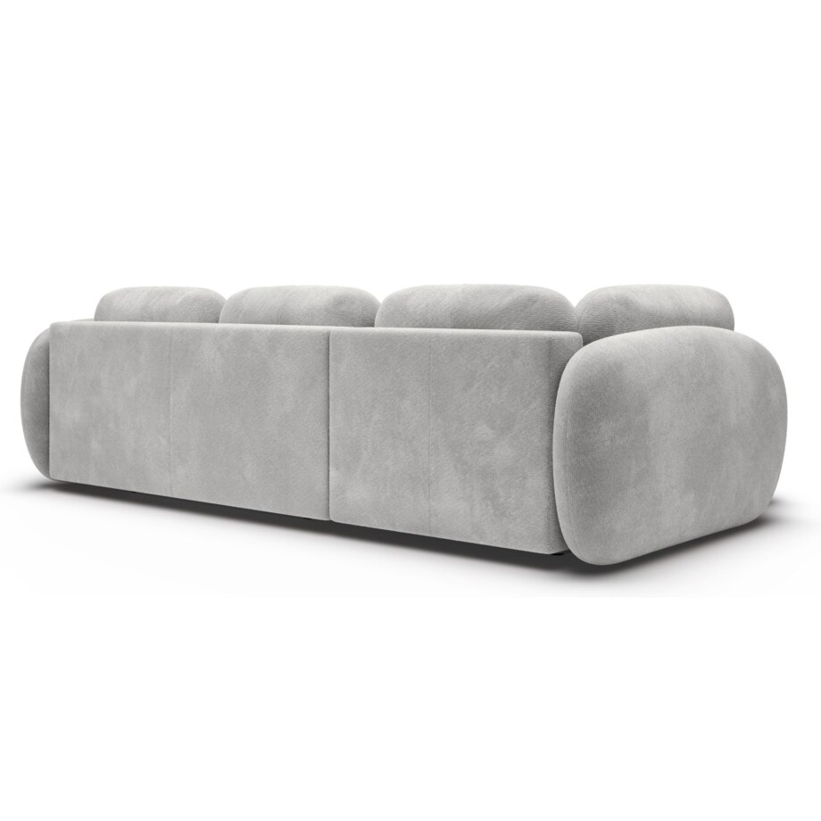 Nowoczesny Narożnik rozkładany OLIVIO II, lewy, szary