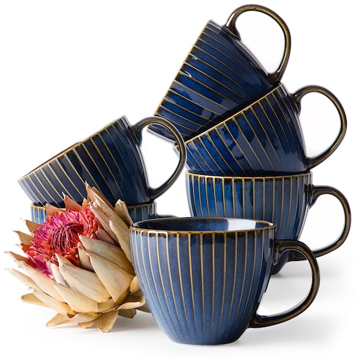 Konsimo AD STRIPES Filiżanka duża 6 szt.