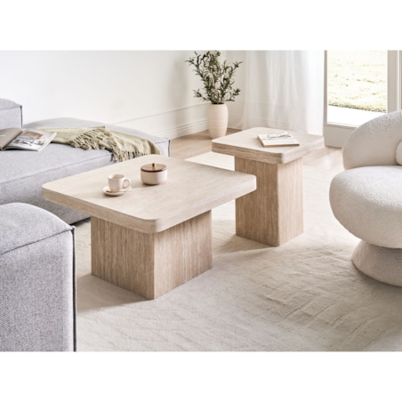 Stolik kawowy DUSON Beżowy