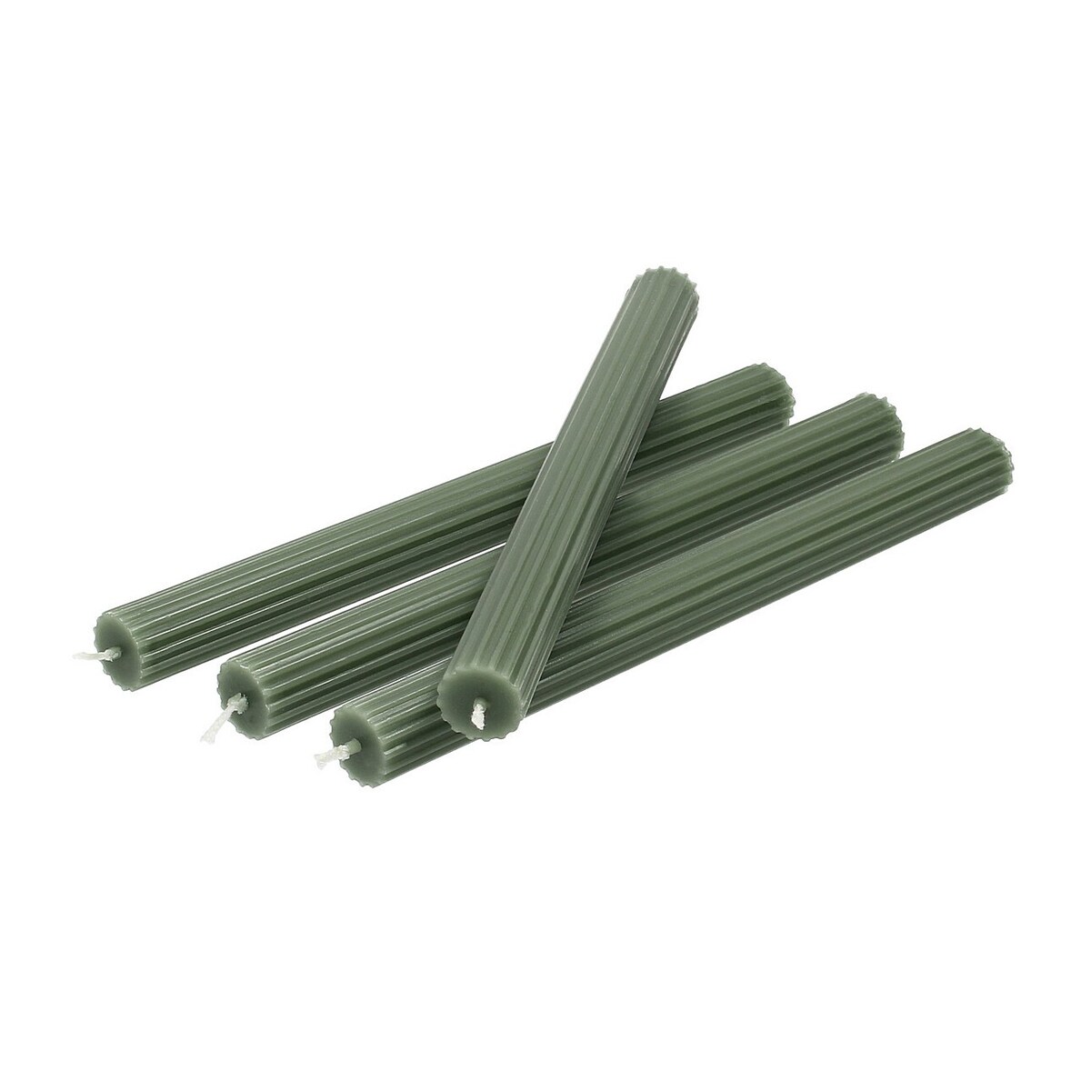 Zestaw świec stroikowych Forest Touch 2x25 cm boże narodzenie, święta, świąteczne, zielony, 2x2x25 cm