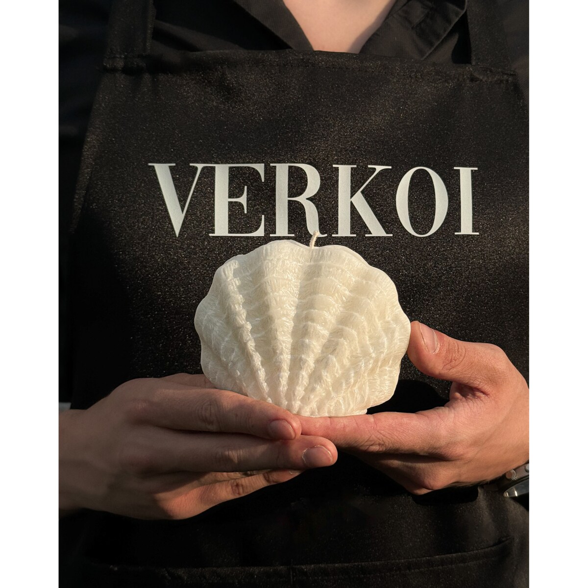 VERKOI Świeca Ozdobna Shell