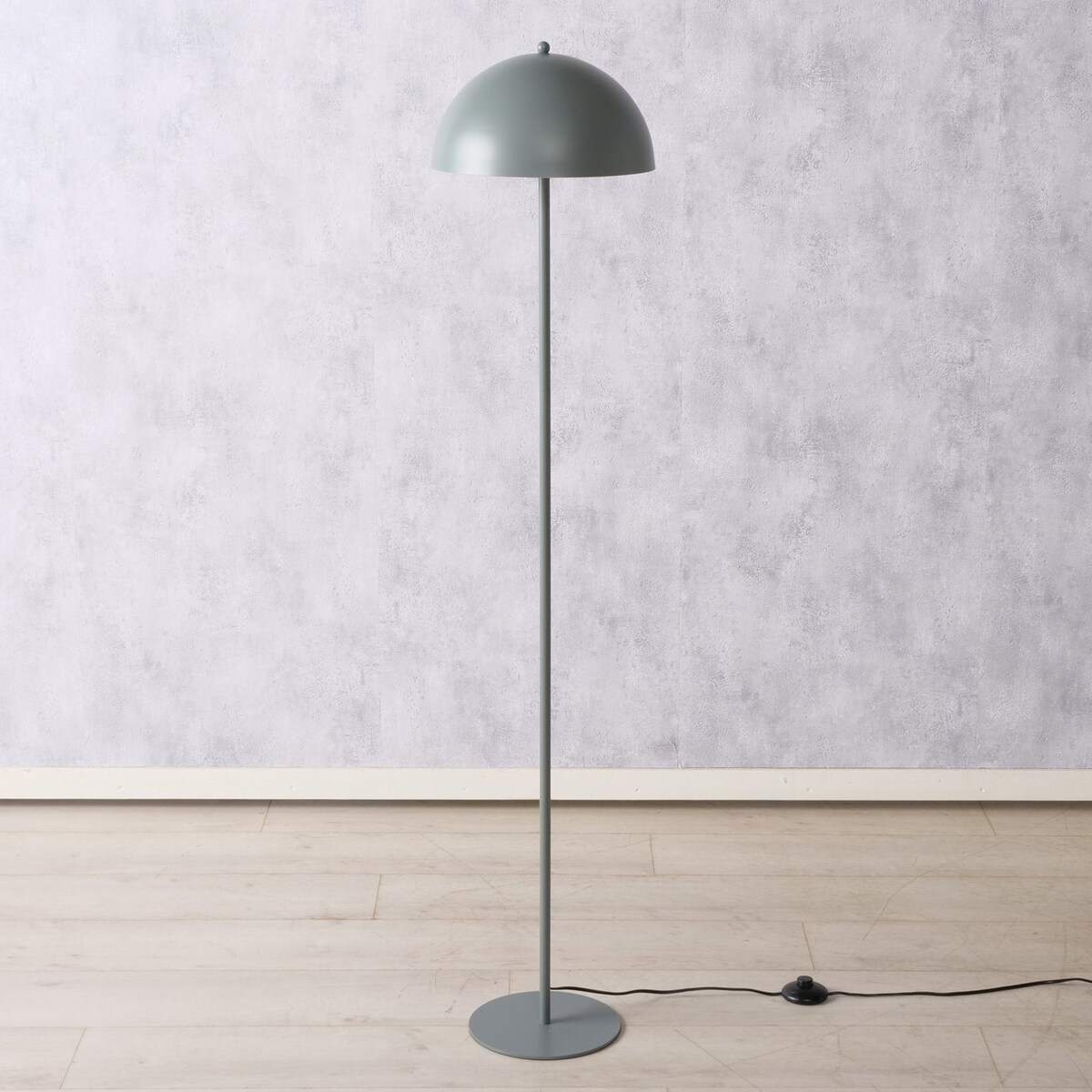 Metalowa lampa stojąca PETUNIA grzybek, wys. 140 cm