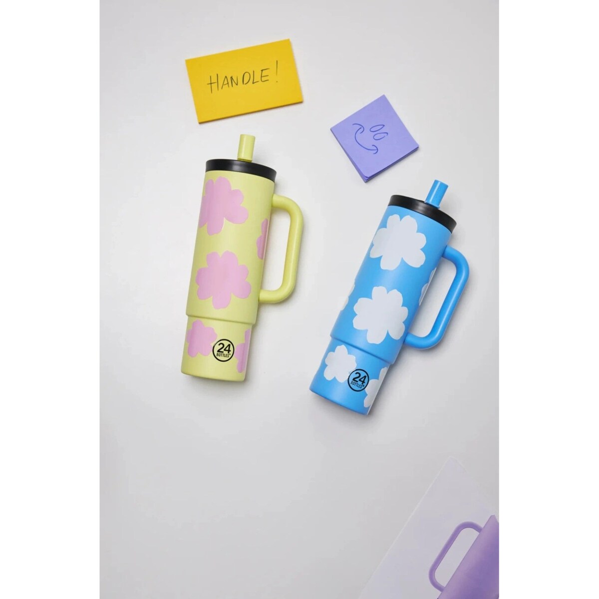 24BOTTLES STRAW CUP kubek termiczny ze słomką, Daydreaming