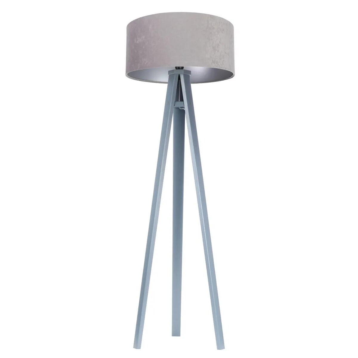 Lampa stojąca HOME 50 szara/srebrna/szara