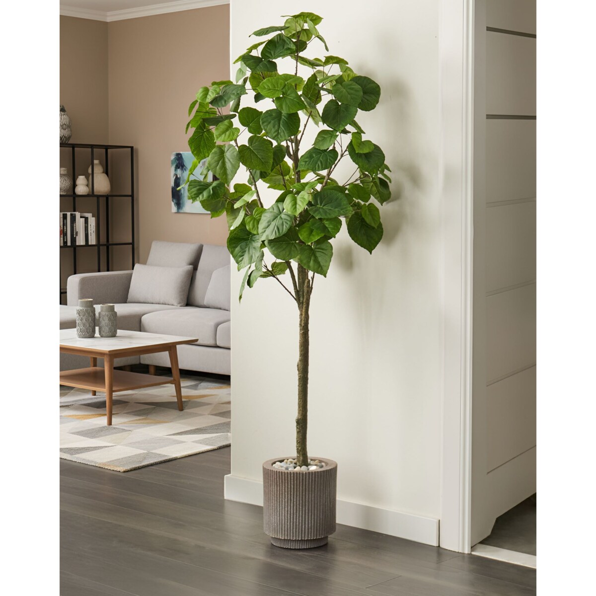 Sztuczna roślina FICUS TREE 160 cm Zielony