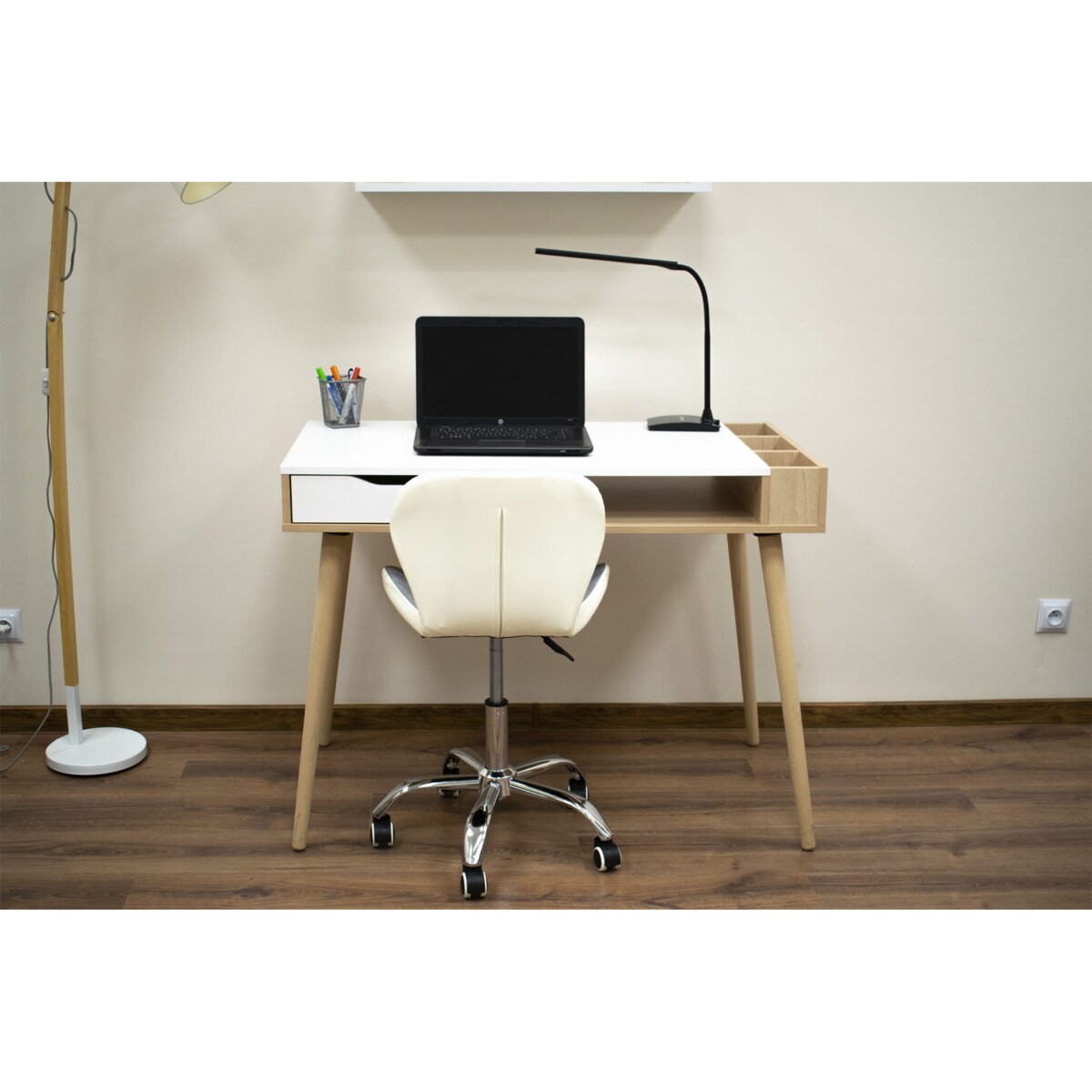 Krzesło Obrotowe Do Jadalni Kuchni Salonu Pokoju Szare