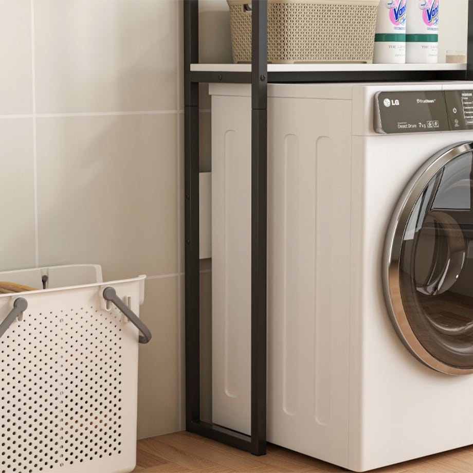 Regał Szafka Łazienkowa Nad Toaletę Pralkę Loft Industrialny Półki 160 Cm