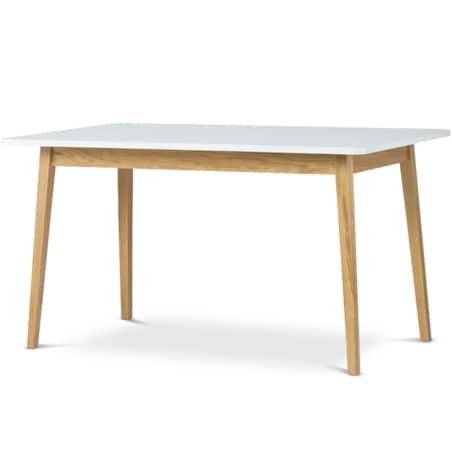KONSIMO FRISK Biały rozkładany stół skandynawski