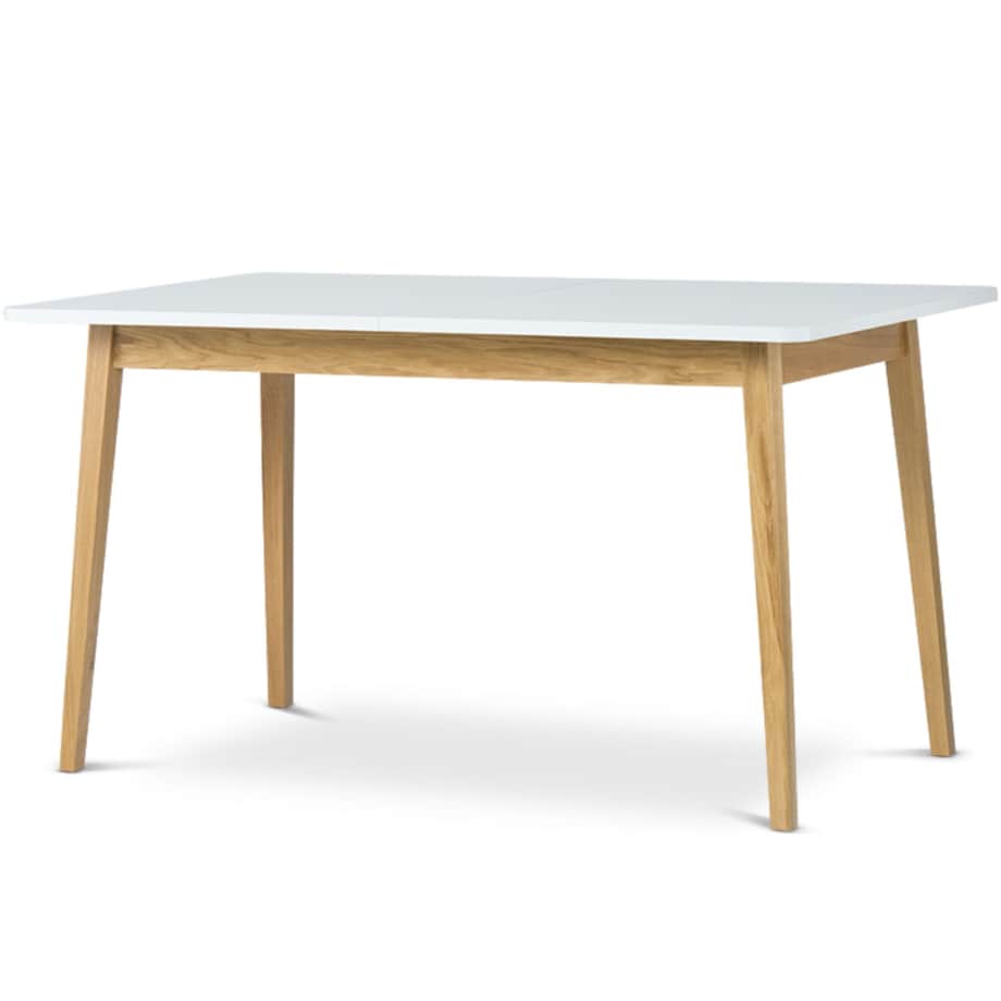 KONSIMO FRISK Biały rozkładany stół skandynawski