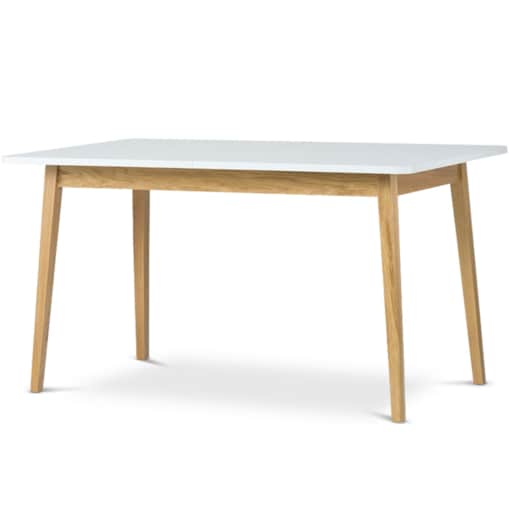 KONSIMO FRISK Biały rozkładany stół skandynawski