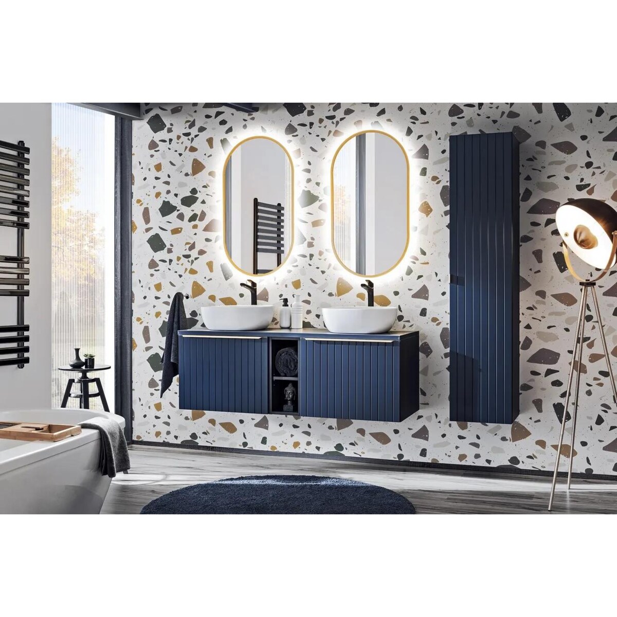 Szafka łazienkowa dolna SANTA FE COSMOS 20 cm szary cosmos