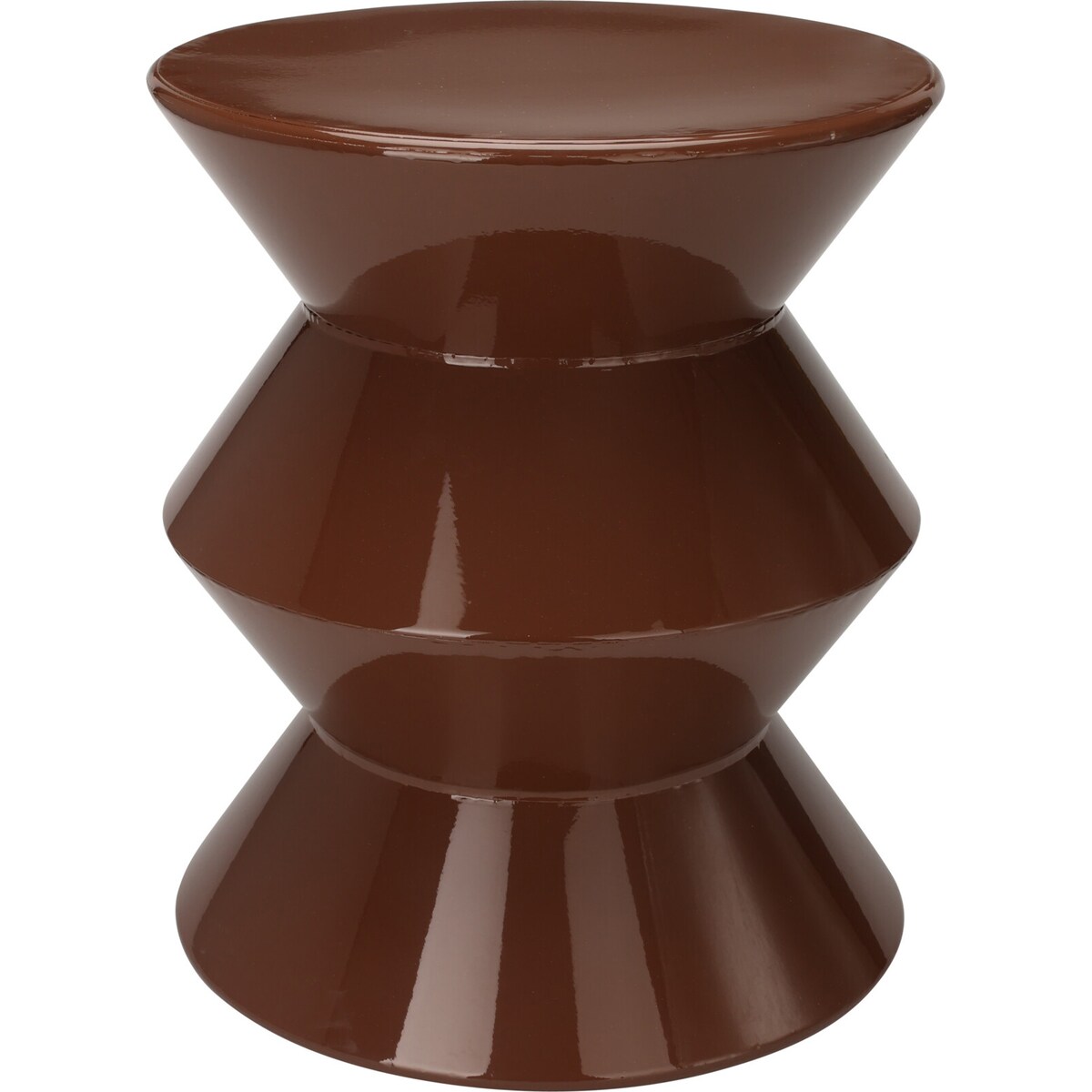 Stolik kolumna GISA, metalowy, Ø 31 cm