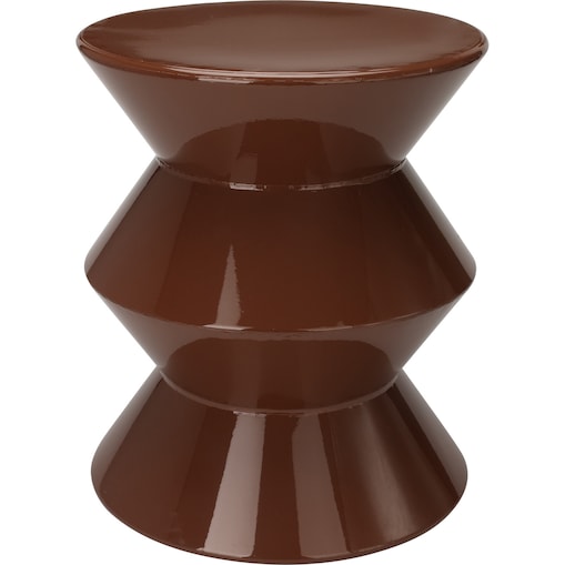 Stolik kolumna GISA, metalowy, Ø 31 cm