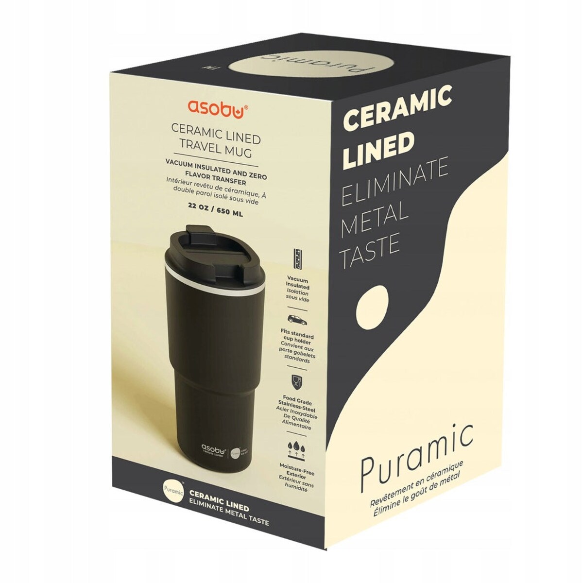 ASOBU PICK ME UP kubek termiczny 650 ml, Pastel Pink