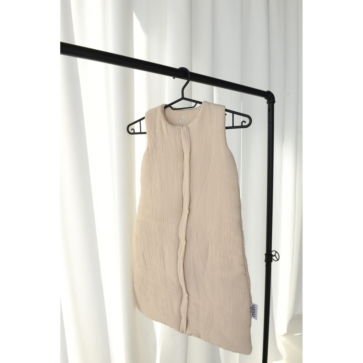 Śpiworek muślinowy do spania - boho beż M 2.5 (TOG)