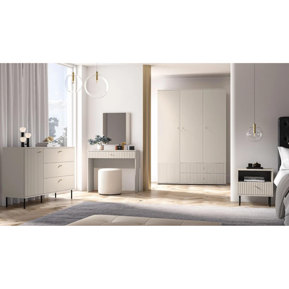 Komoda ELLEN 120 1D3S kaszmir